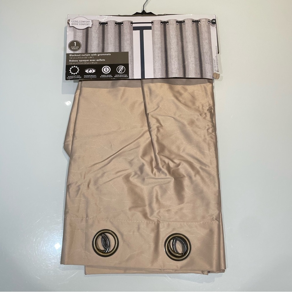*NEW* Living Comfort Blackout Curtain with Grommets